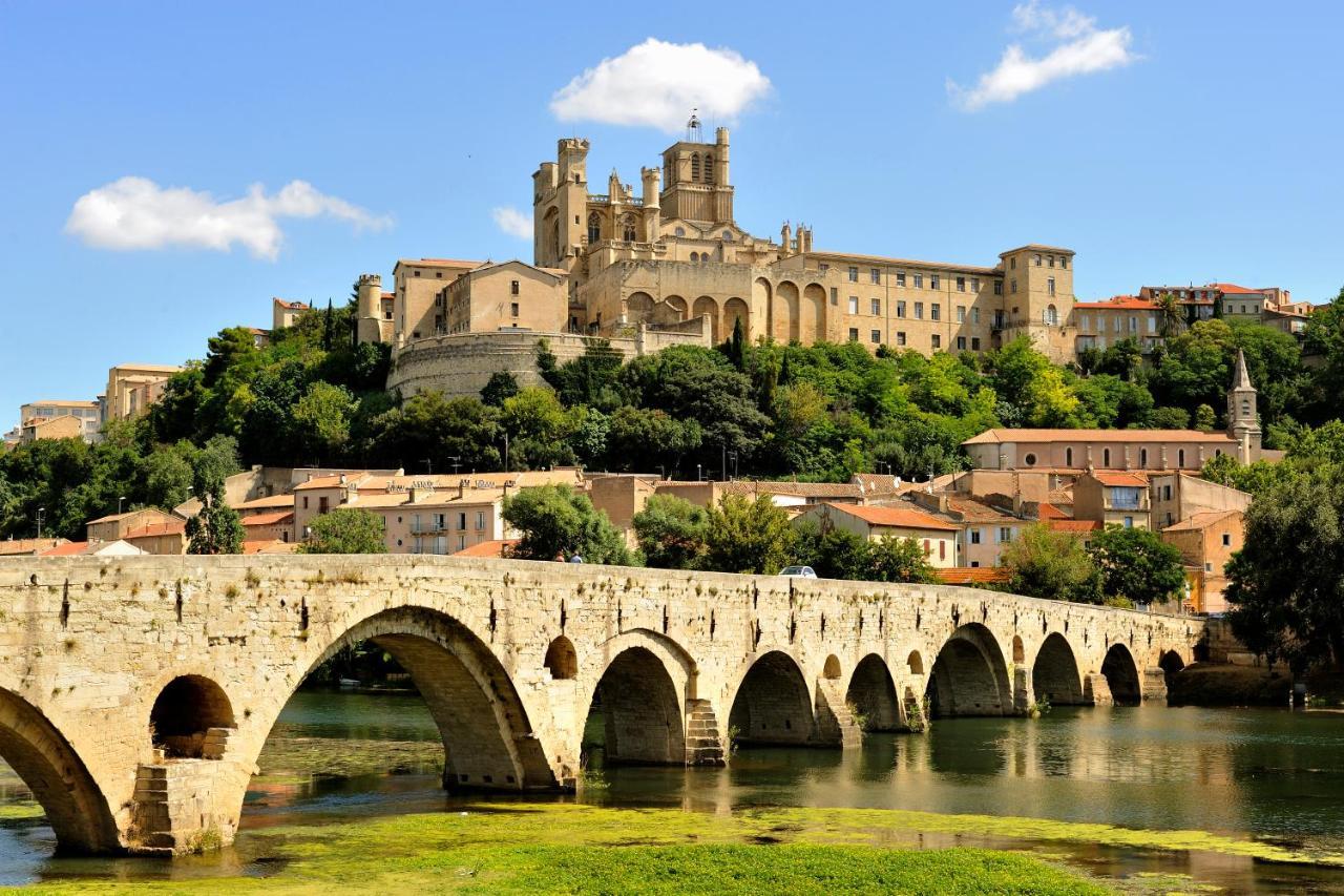 "La Cle Des Champs"-Meuble De Tourisme 3 Etoiles -Residence "Les Logis De Beziers"-Garage Optionnel-Coeur De Ville-Plages A 16Km ! Bagian luar foto
